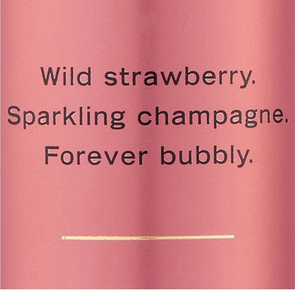 VICTORIA’S SECRET LIMITED EDITION STRAWBERRY & CHAMPAGNE 250ml / 8.4 fl oz - Picture 2 of 3